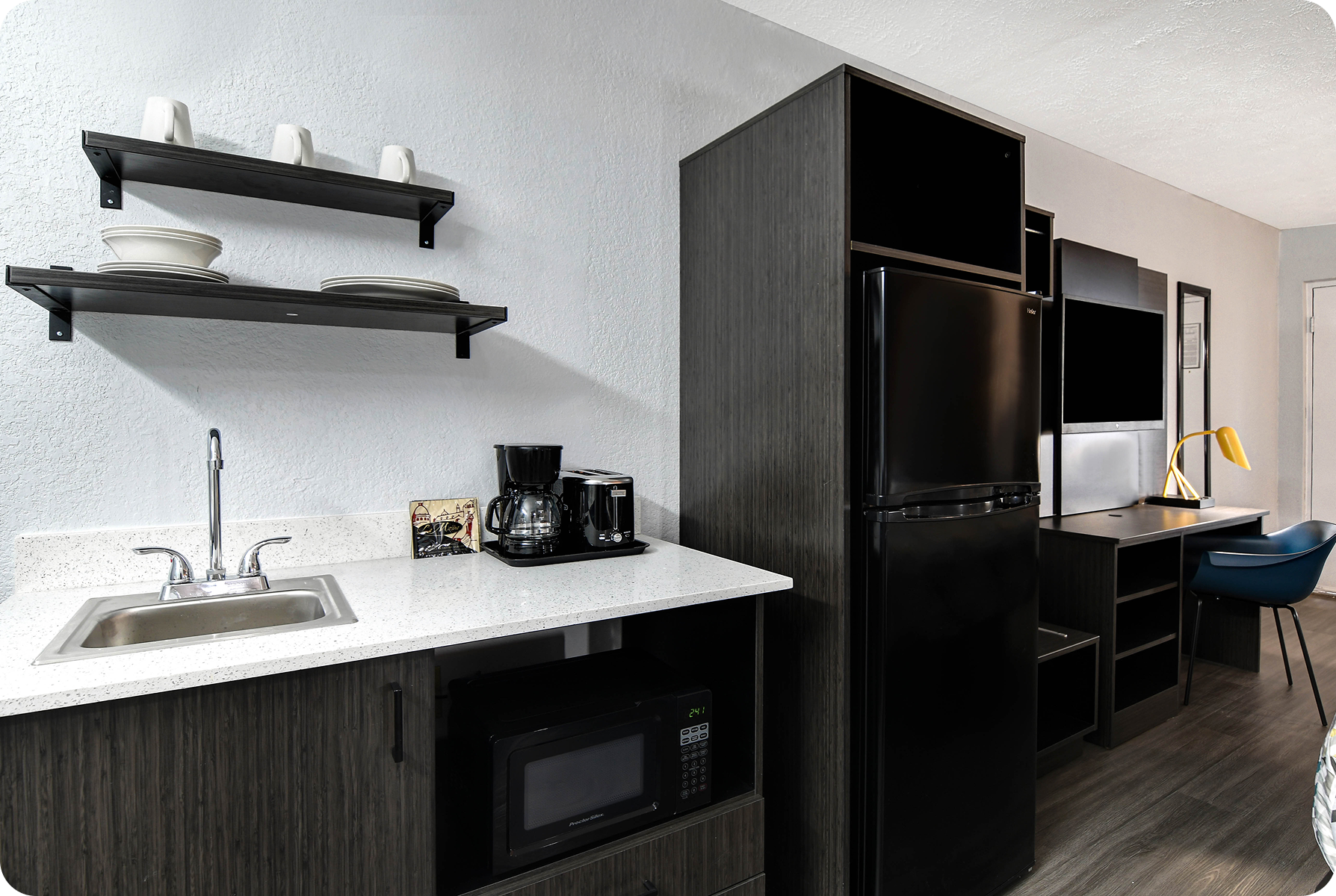 Cocinas en las habitaciones